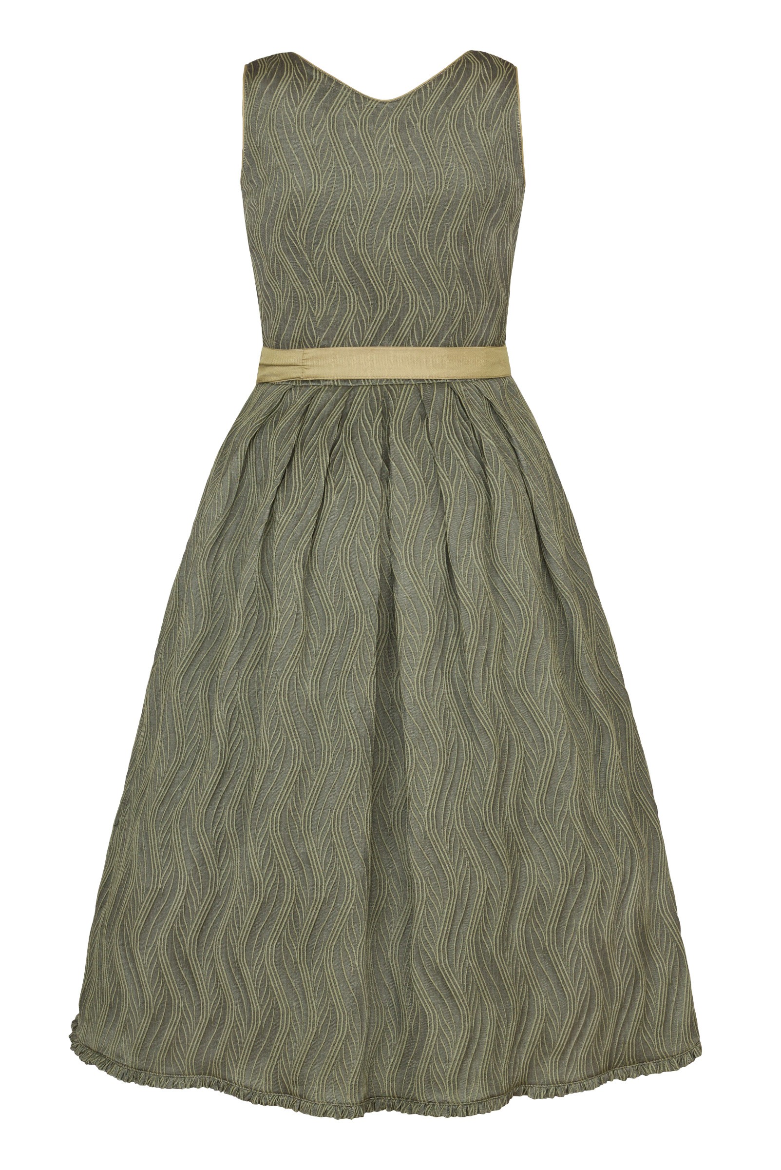 Alpenfee - Dirndl Valentina in  olivgrün - 75 cm