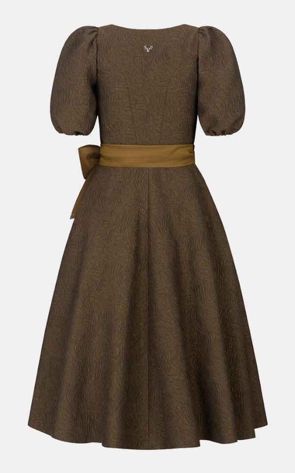 CocoVero - Dirndl Pauline Wavy Earth - 75 cm