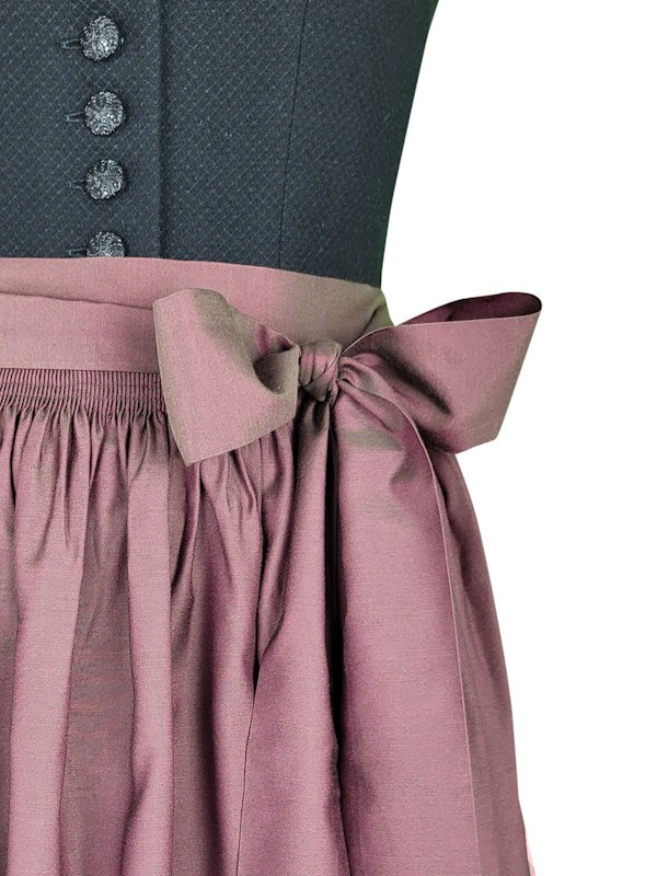 Hammerschmid - Dirndl Pillersee in schwarz mit Rosenrock -  70 cm