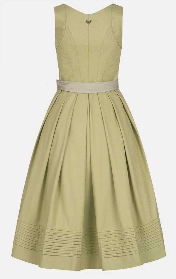CocoVero - Dirndl  Hermine Pure Matcha - 75 cm