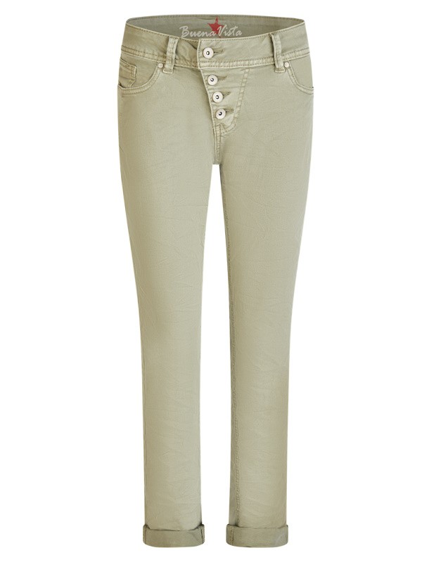 Hose Malibu vintage green Stretch Twill von Buena Vista
