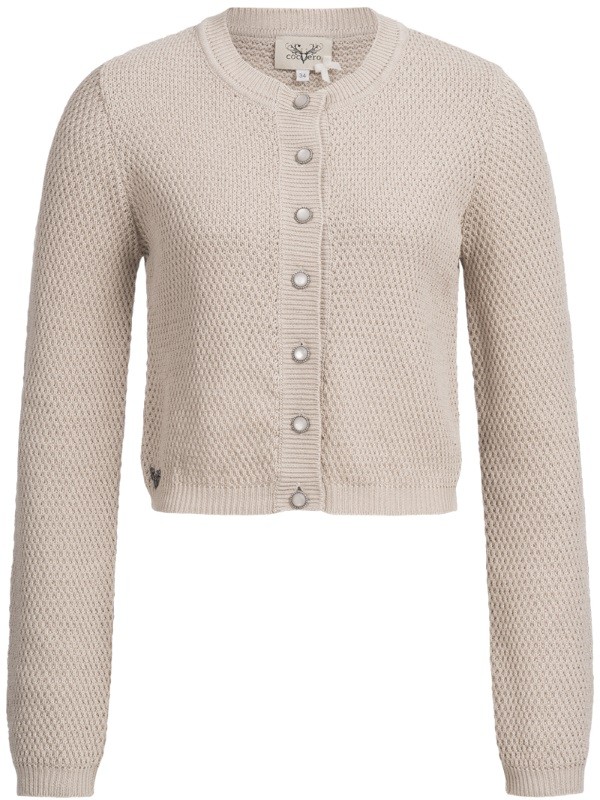Strickjacke "Minzi"  in  Creme von CocoVero