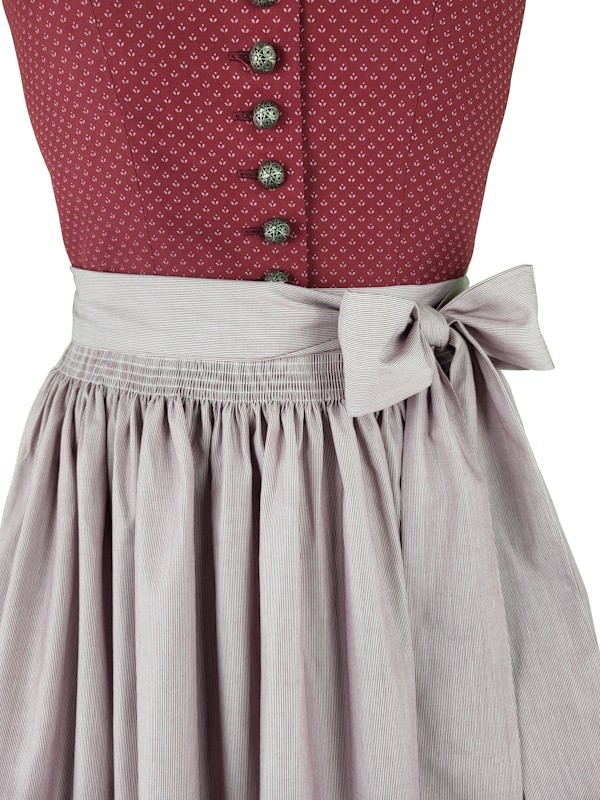 Hammerschmid - Baumwoll Dirndl Pillersee in Kirsche - 80 cm