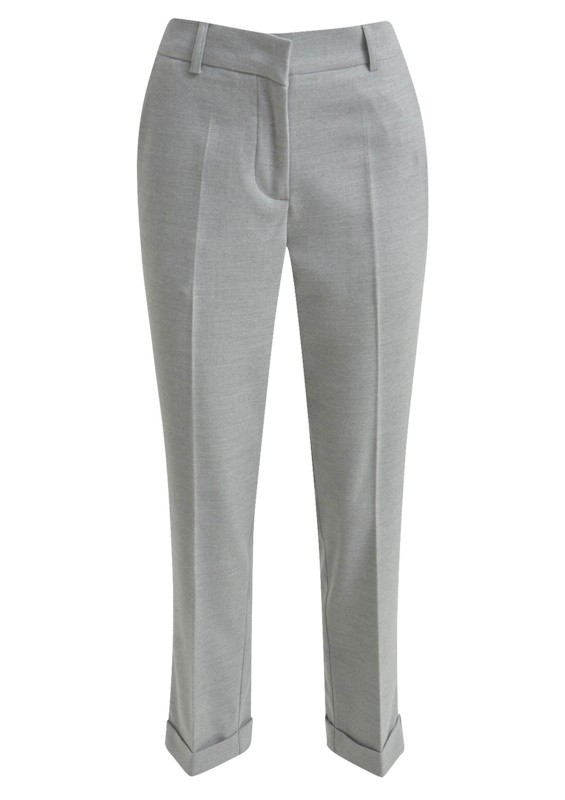 Hose in Grey Melange von Milano Italy