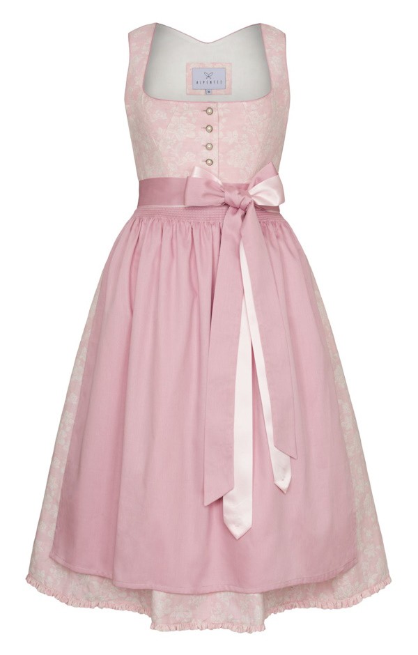 Alpenfee - Dirndl Alma in rosé - 70 cm