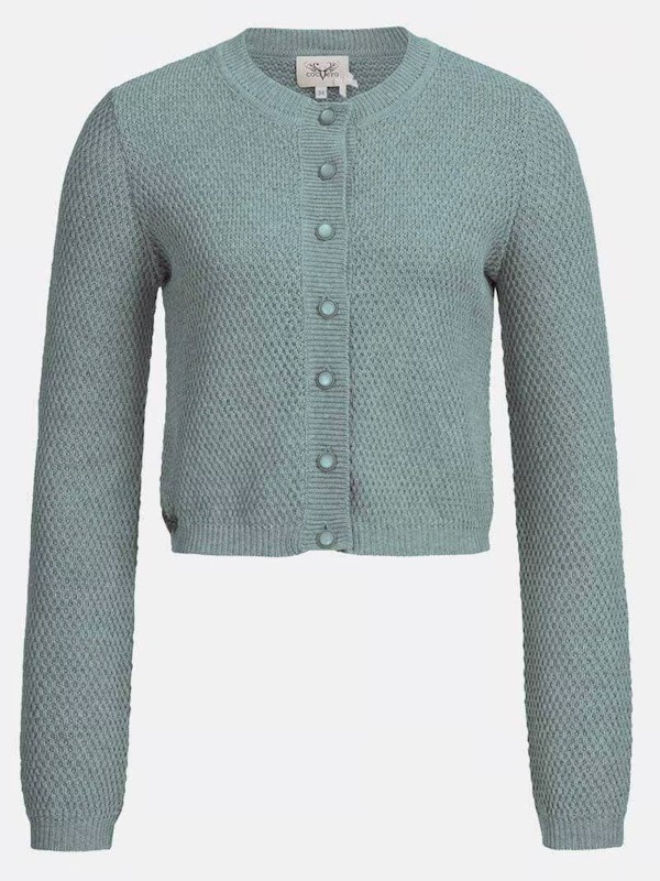 Strickjacke "Minzi"  in  Ocean Turquioise von CocoVero