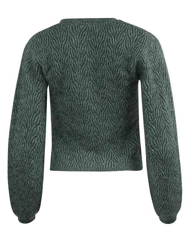 Madame Marie - Trachten Strickjacke Avenara Gischt Melange