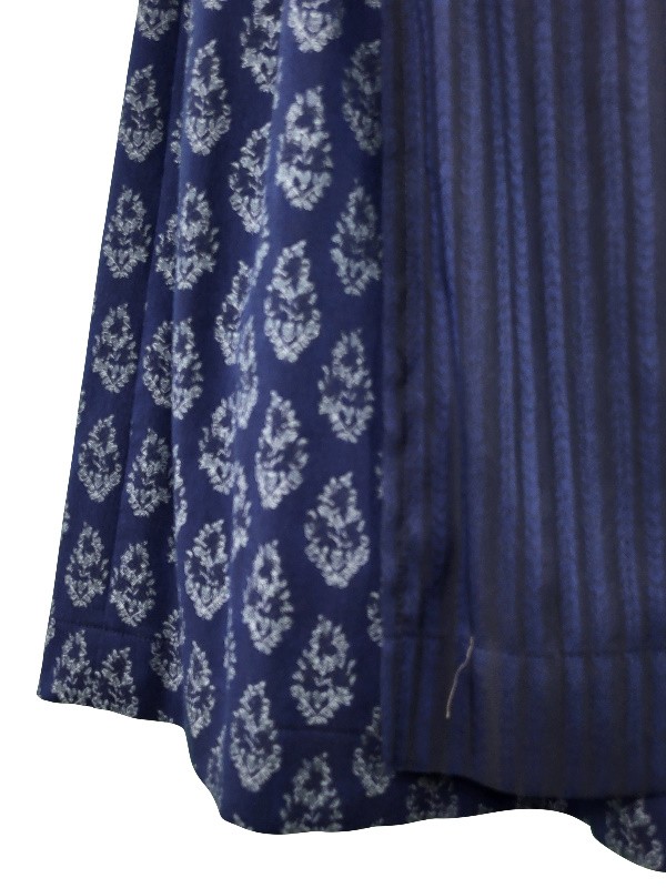 70 cm - Dirndl von "Glanz & Zauber" mit Stretch in dunkelblau