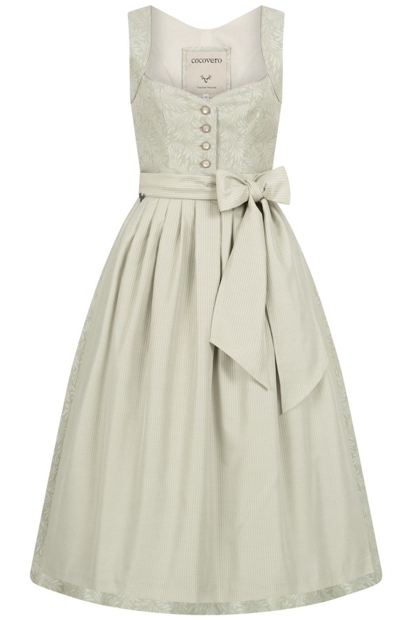 Cocovero - Dirndl Josephine Powder Green - 75 cm