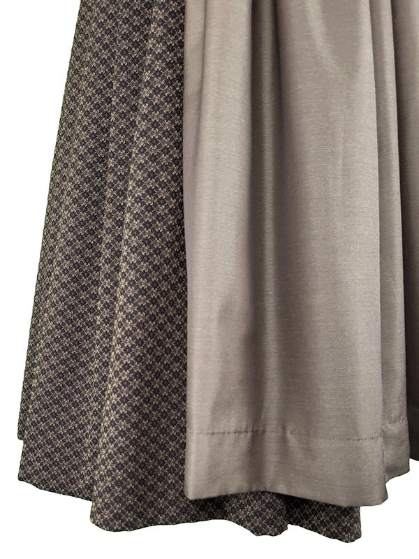 Hammerschmid - Dirndl Pillersee in Braun mit Messing - 70 cm