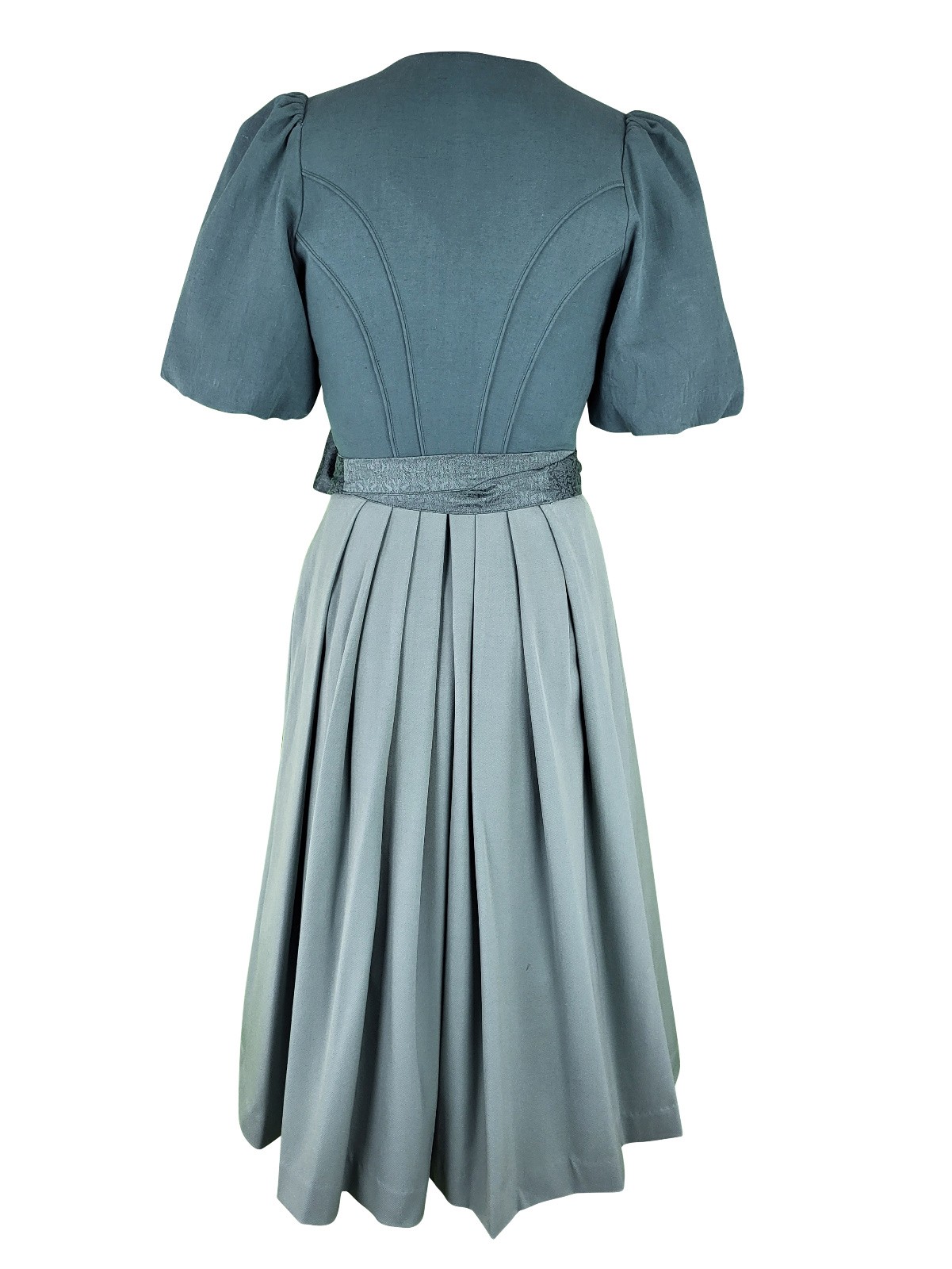 Krüger - Dirndl Stacey mit Arm in Petrol - 70 cm
