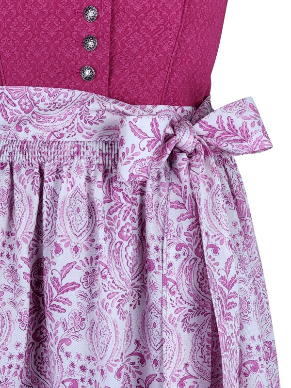 Wenger - Baumwoll Dirndl Cathy Himbeere - 70 cm