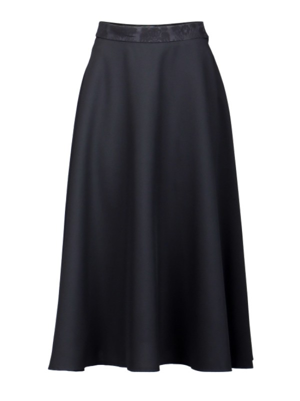 80 cm - Tellerrock in schwarz von Berwin&Wolff