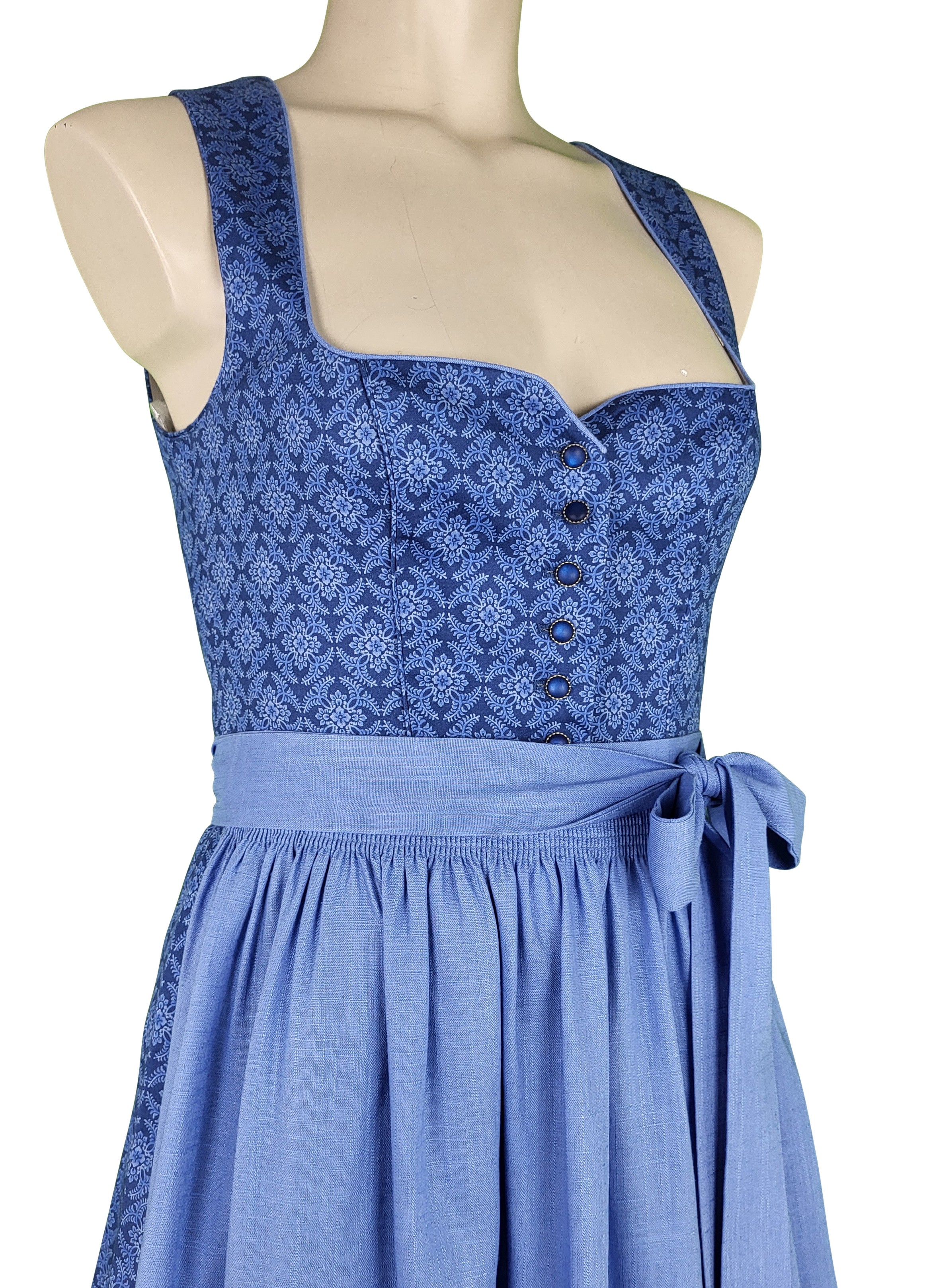 Wenger - Dirndl Daria in oliv - 70 cm