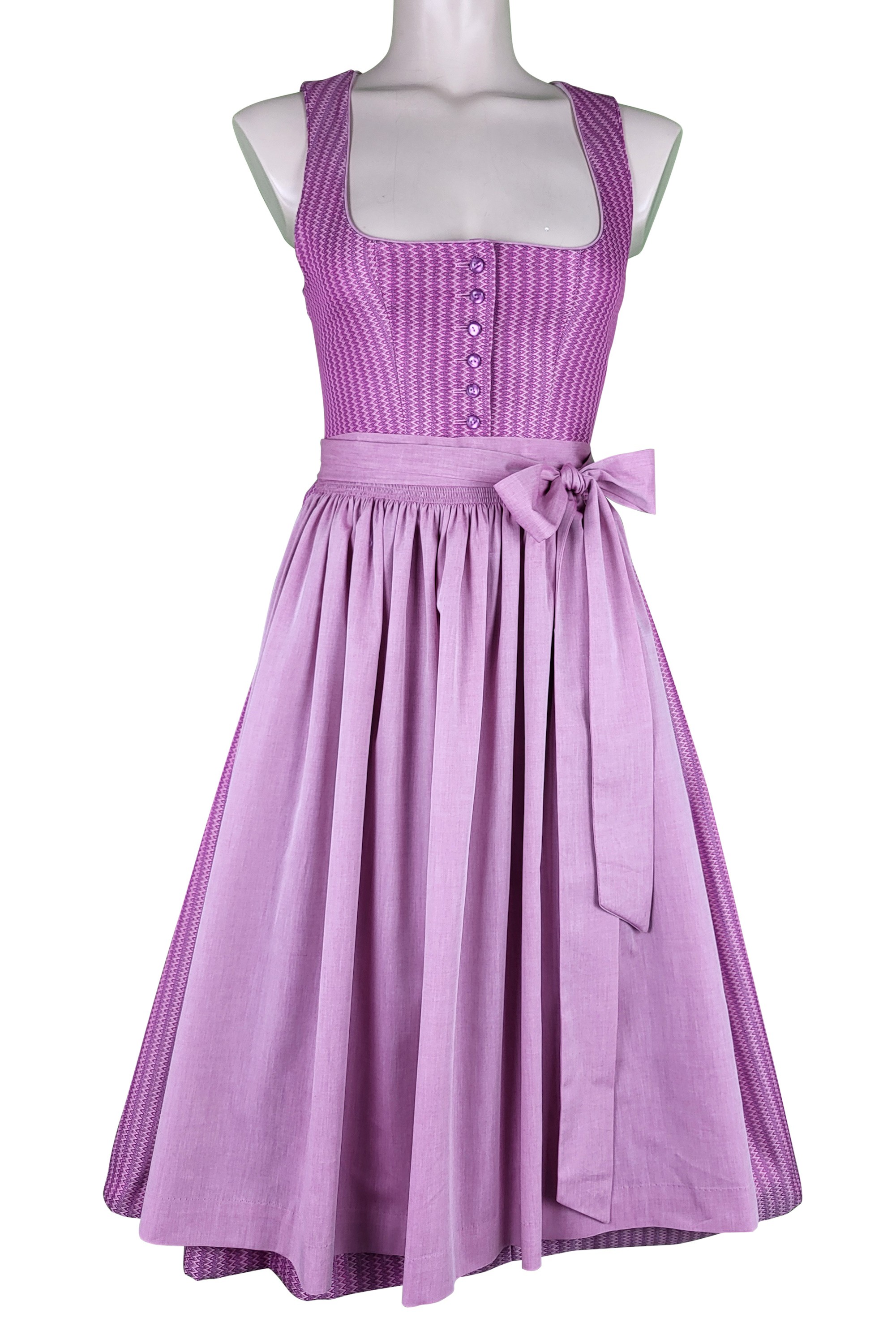Hammerschmid - Dirndl Pillersee pink mit rosé - 70 cm