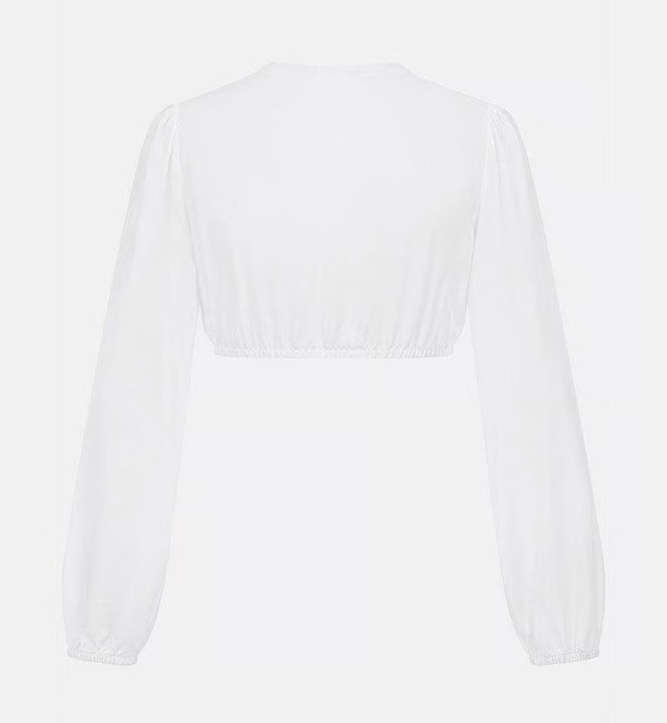 CocoVero - Dirndlbluse Luna Viskose White