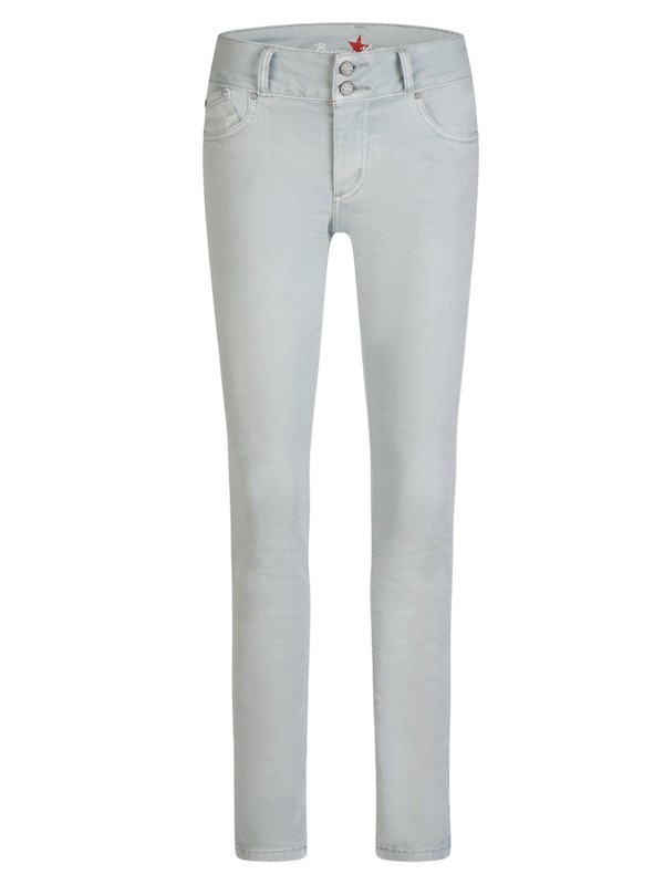 Hose Tummyless eisblau in Stretch Twill von Buena Vista