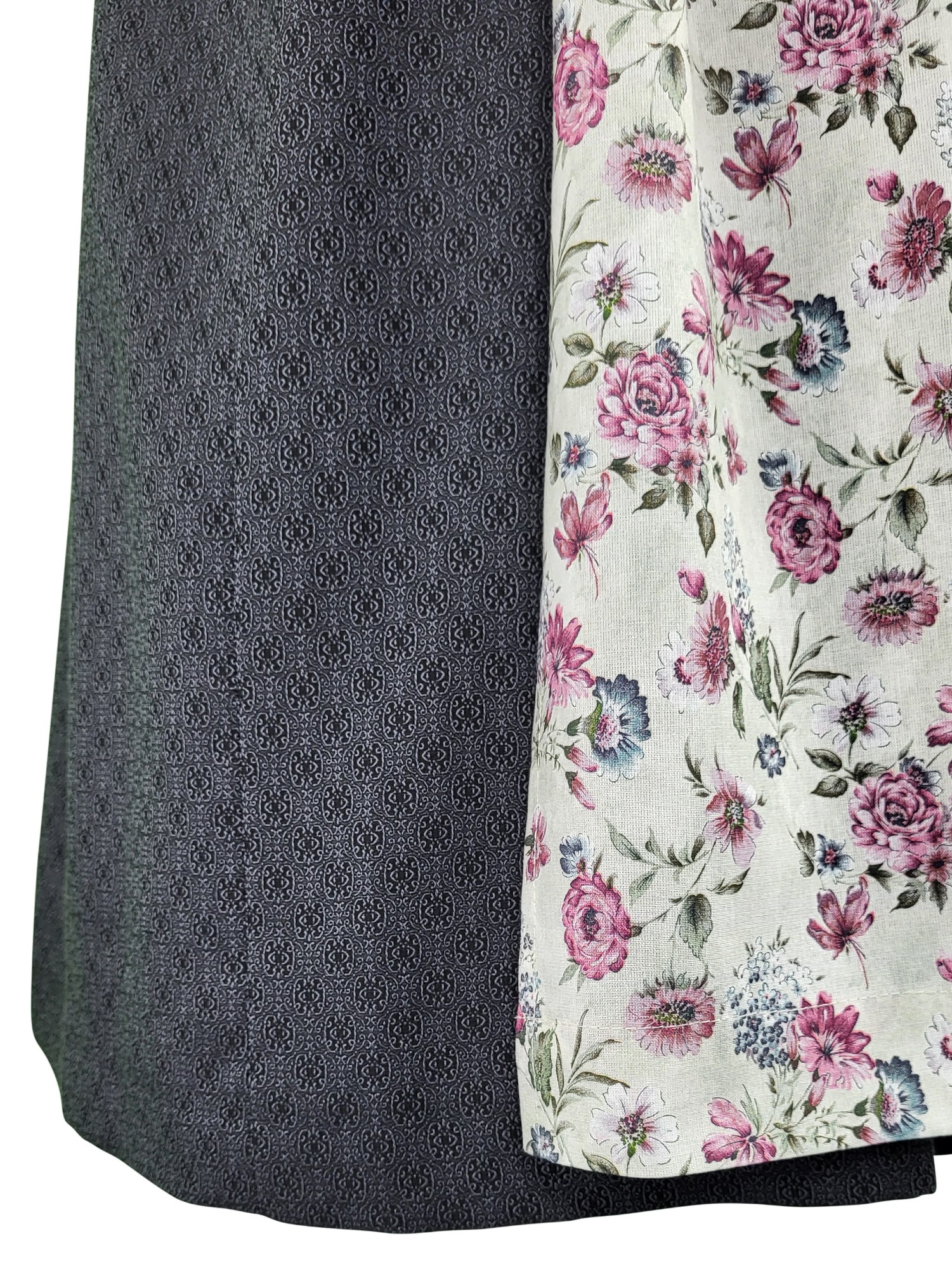 70 cm - Dirndl Waris mit Arm in schwarzgrau von Wenger