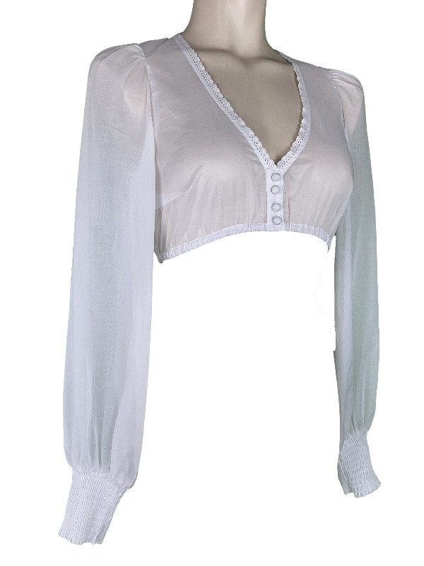 Dirndlbluse Carolin mit Ballonarm - Krüger Collection