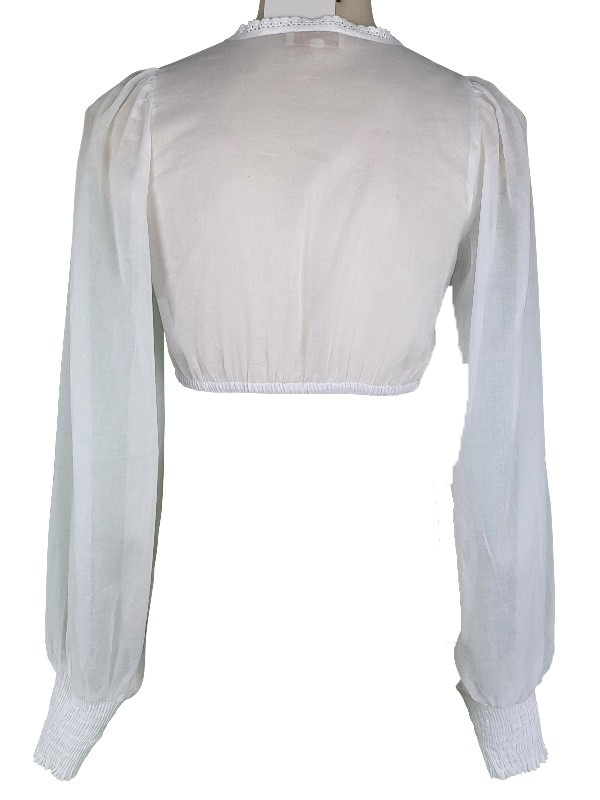 Dirndlbluse Carolin mit Ballonarm - Krüger Collection
