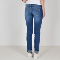 Jeans "Malibu" mid blue in Stretch Denim von Buena Vista