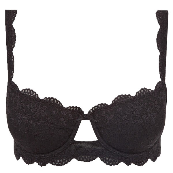Dirndl-BH in schwarz von Nina von C