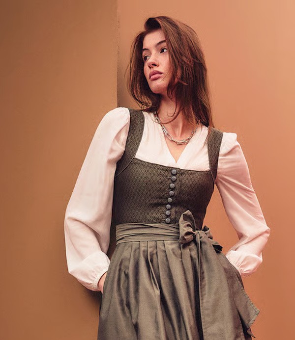 CocoVero - Dirndlbluse Luna Viskose White