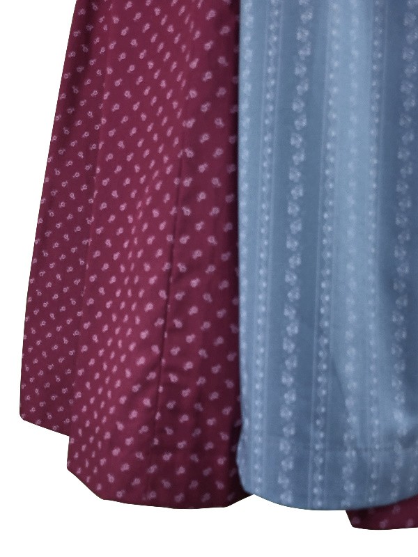 70 cm - Dirndl "Zitta" mit Stehkragen in weinrot - Wenger