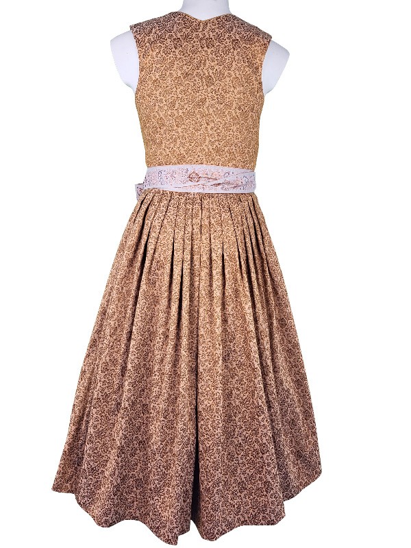 70 cm - Dirndl von "Glanz & Zauber" mit Stretch in Curcuma