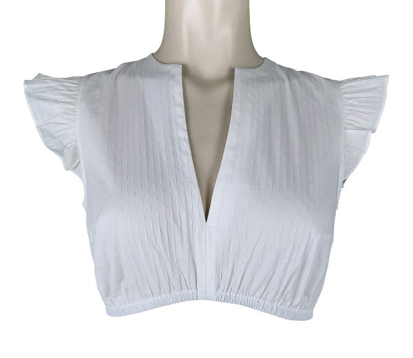 Krüger - Dirndlbluse Madeline ecru mit Flügelarm