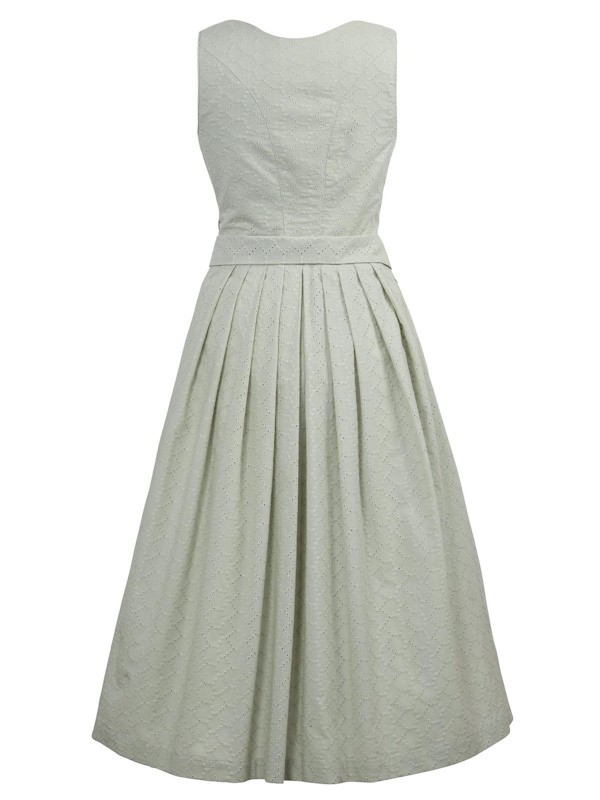 Marjo - Dirndl Ottenthal Minze mit Lochstick - 75 cm