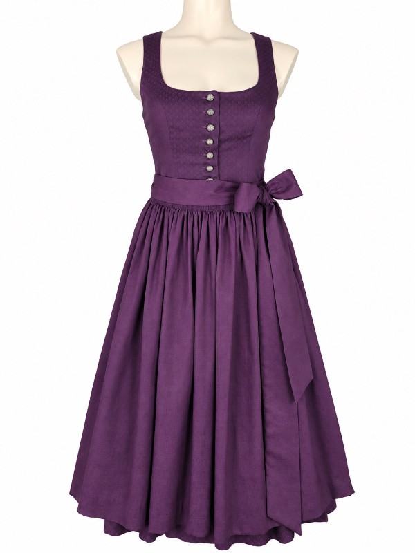 Hammerschmid - Baumwoll Dirndl Koflersee in Beere - 80 cm